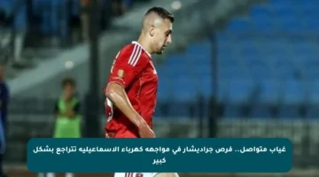 غياب متواصل.. فرص جراديشار في مواجهة كهرباء الإسماعيلية تتراجع بشكل كبير